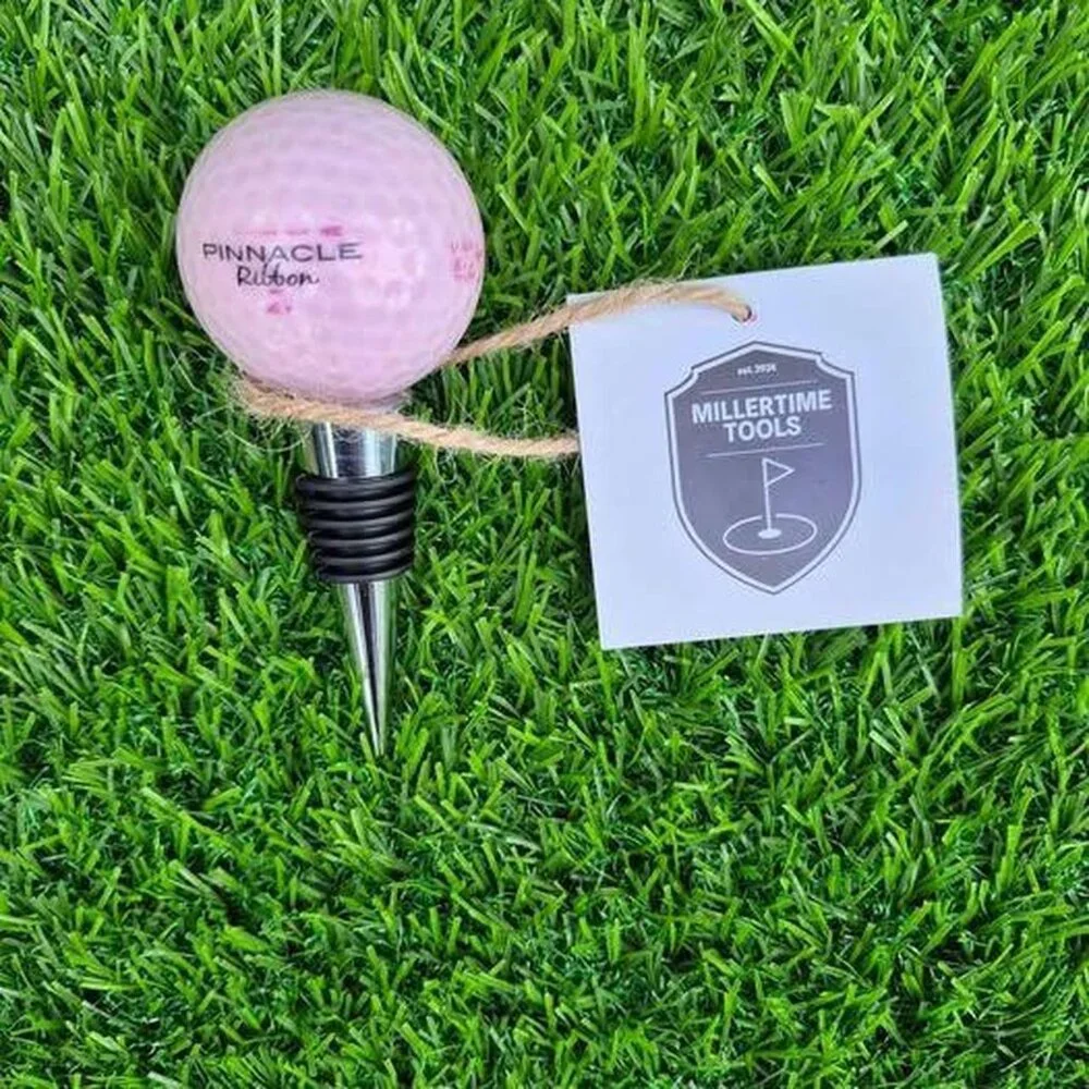 Pinnacle Golf Ball Wine Stop - Pink⛳️🛠